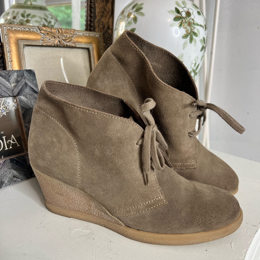 J. Crew Suede McAllister Boot ankle boot